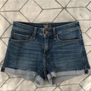 Abercrombie and Fitch Harper low rise shorts